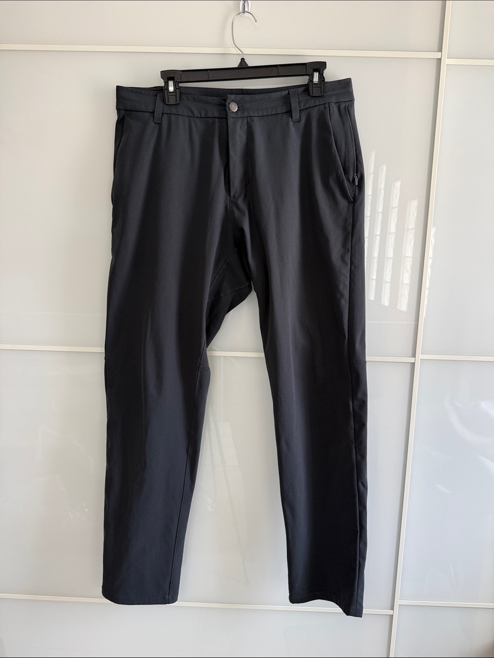 Men's Black Lululemon Stretch pants size 33